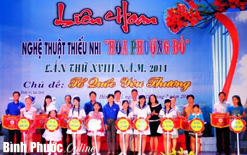 Khai mạc liên hoan nghệ thuật thiếu nhi Hoa phượng đỏ lần thứ 18
