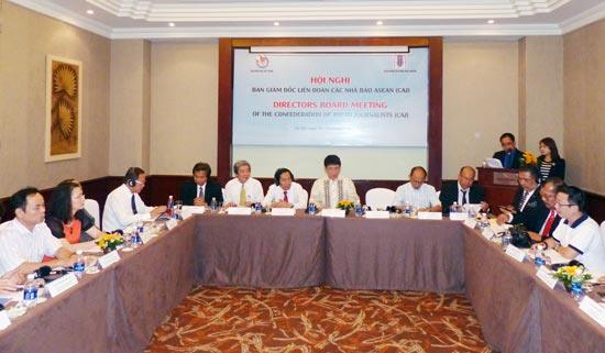 Khai mạc Hội nghị Ban Gi&aacute;m đốc Li&ecirc;n đo&agrave;n c&aacute;c nh&agrave; b&aacute;o ASEAN