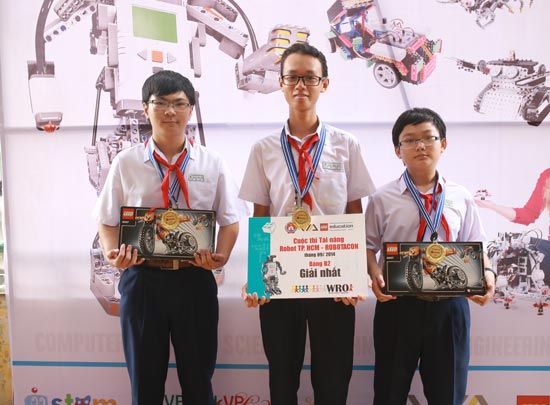Lần thứ hai Việt Nam có đại diện dự thi Olympic Robot thế giới