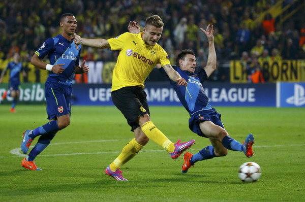 Champions League: Dortmund vùi dập Arsenal trên đất Đức