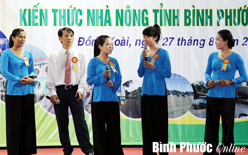 Hội nông dân tỉnh tổ chức hội thi kiến thức nhà nông năm 2014