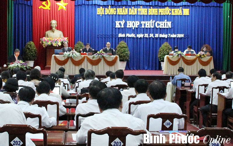 Khai mạc kỳ họp thứ 9 HĐND tỉnh khóa VIII