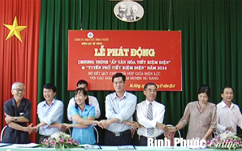 B&ugrave; Đăng ph&aacute;t động chương tr&igrave;nh tiết kiệm điện