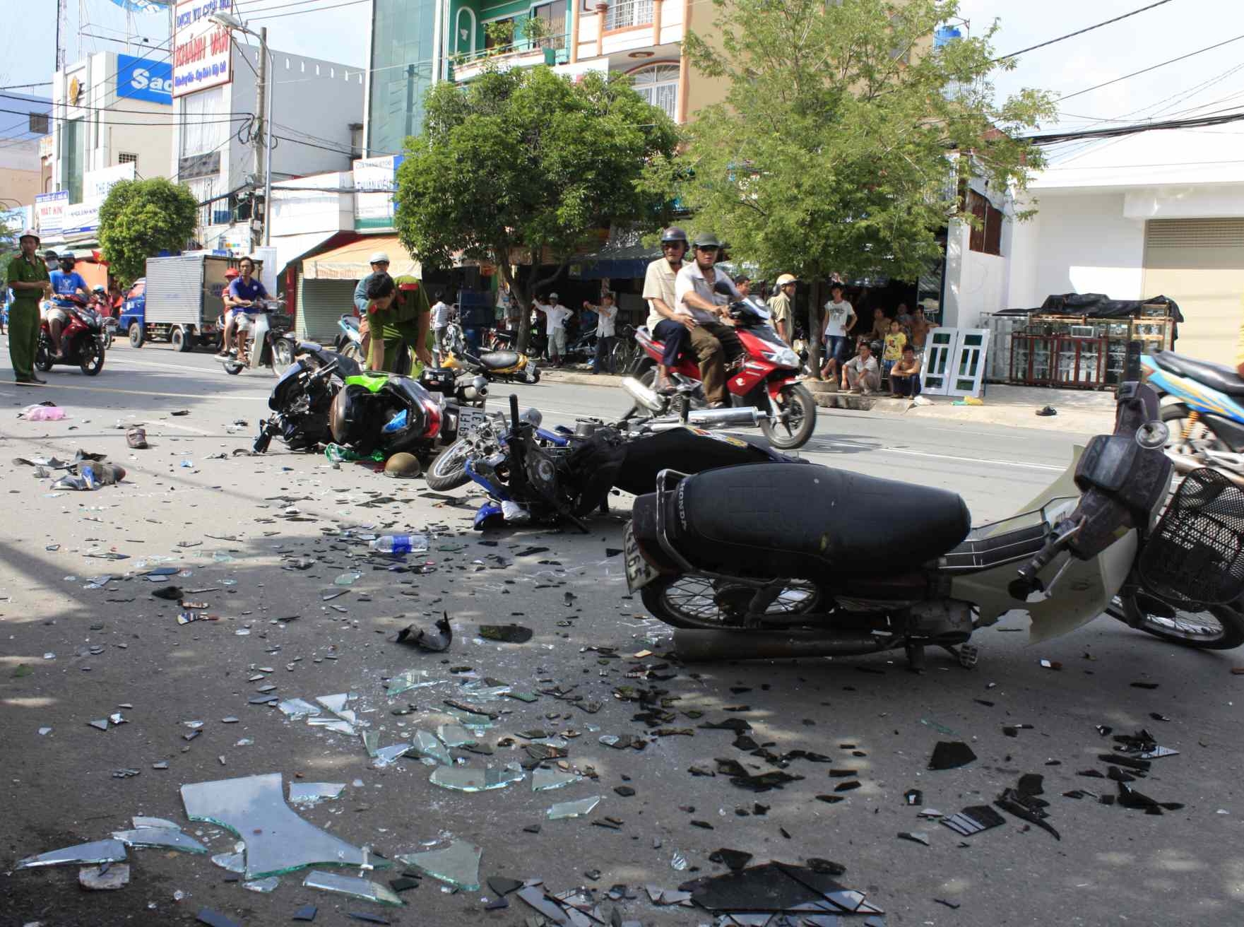 Giảm tai nạn giao th&ocirc;ng do xe m&ocirc;t&ocirc;, gắn m&aacute;y g&acirc;y ra