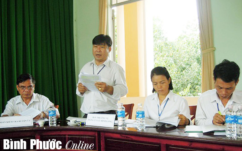 Kinh nghiệm x&acirc;y dựng Đảng ở x&atilde; Minh Long