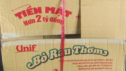 Ăn mì trúng 100 triệu đồng, công ty không trả thưởng