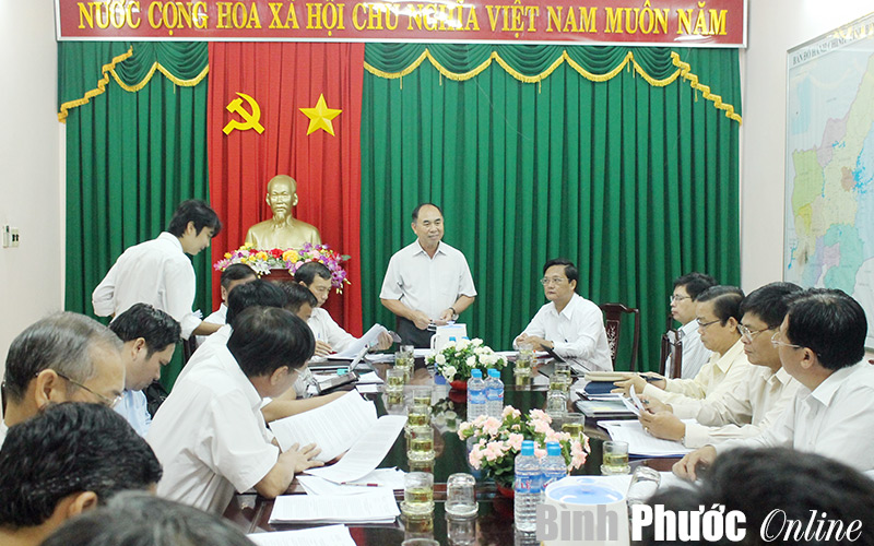 Ban kinh tế - ng&acirc;n s&aacute;ch HĐND tỉnh chuẩn bị nội dung tr&igrave;nh kỳ họp thứ 9