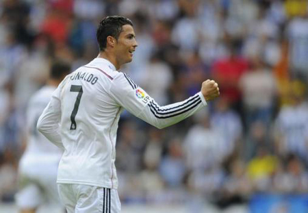 C.Ronaldo lần thứ 23 lập hattrick