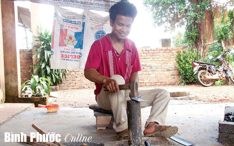 Tiếng búa, tiếng đe trở thành nhịp đập cuộc sống