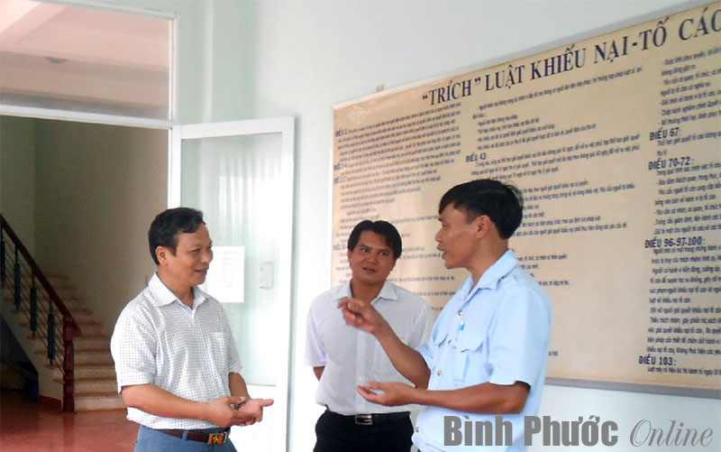 4 vướng mắc trong tiếp c&ocirc;ng d&acirc;n ở huyện B&ugrave; Đốp