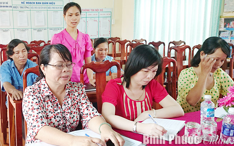 Đoàn kết - động lực của thành công ở trường Mầm non Minh Hưng