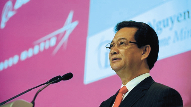 Thủ tướng Nguyễn Tấn Dũng ph&aacute;t biểu tại Lễ bế mạc IChO 2014