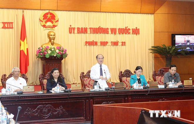 Khai mạc phi&ecirc;n họp thứ 31, Ủy ban Thường vụ Quốc hội kh&oacute;a XIII