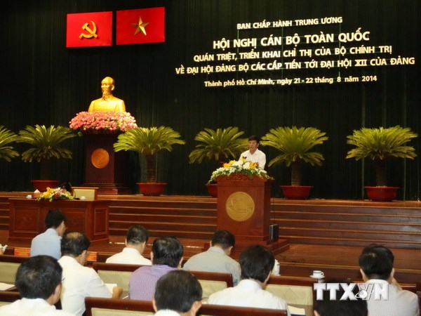 Bế mạc Hội nghị to&agrave;n quốc qu&aacute;n triệt Chỉ thị của Bộ Ch&iacute;nh trị