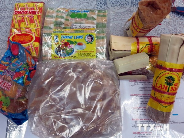 Lại ph&aacute;t hiện tiền chất ma t&uacute;y đ&aacute; ngụy trang đường thốt nốt