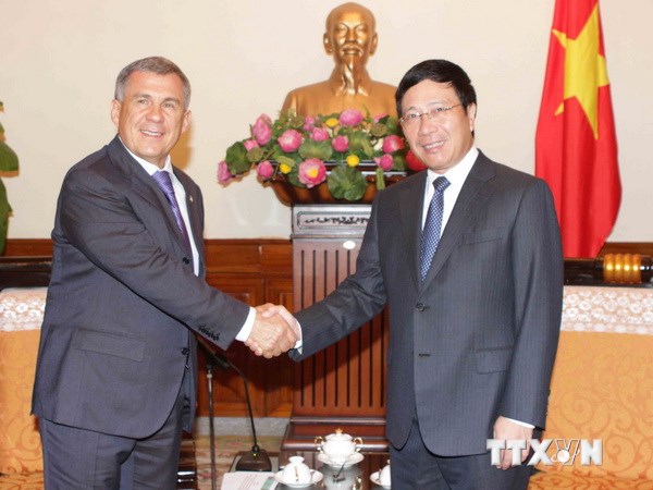 Mở rộng c&aacute;c h&igrave;nh thức hợp t&aacute;c mới giữa Việt Nam-Tatarstan