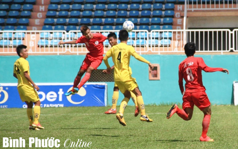 U21 Bình Phước bại trận trước Đắk Lắk