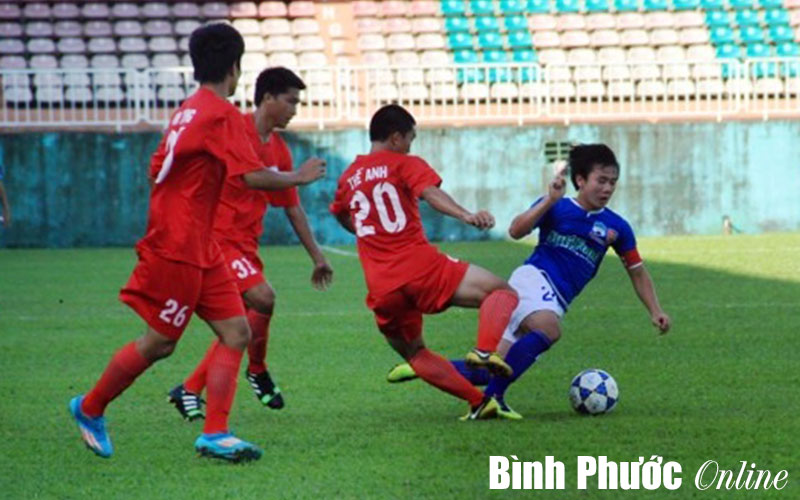 U21 Bình Phước lỡ hẹn với vòng chung kết toàn quốc