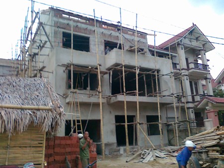 Cán bộ, công chức được vay vốn để xây nhà