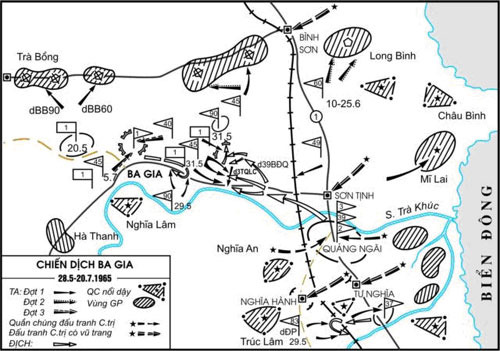 Chiến dịch Ba Gia: Đ&ograve;n khẳng định sự ph&aacute; sản của &ldquo;Chiến tranh đặc biệt&rdquo;