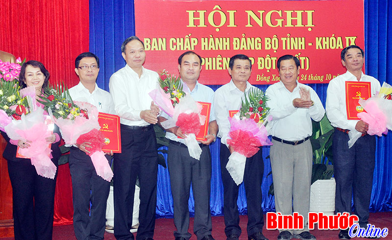 Hội nghị Ban chấp h&agrave;nh Đảng bộ tỉnh kh&oacute;a IX (Phi&ecirc;n họp đột xuất)