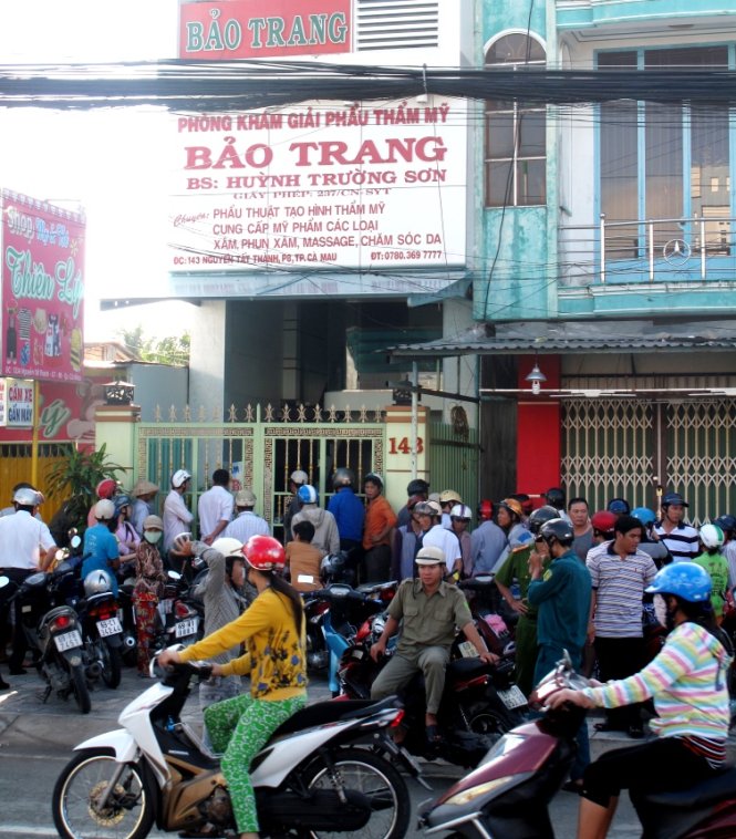 Cướp thẩm mỹ viện Bảo Trang: Nghi dựng hiện trường giả