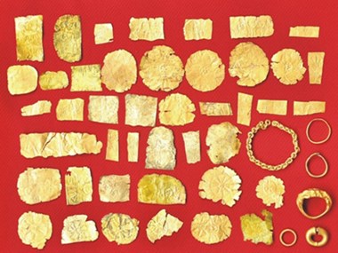 Bộ sưu tập vàng văn hóa Óc Eo-Đồng Tháp lập kỷ lục Việt Nam