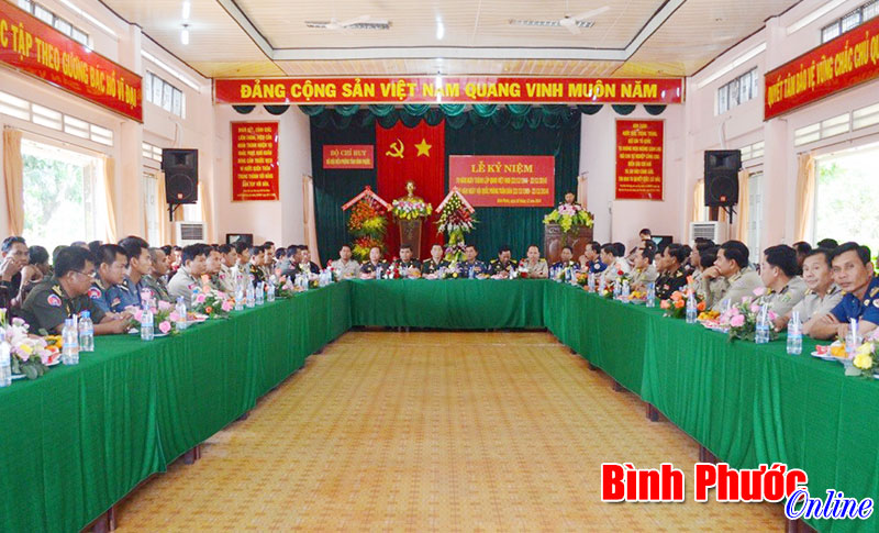 Lực lượng vũ trang 4 tỉnh của Campuchia ch&uacute;c mừng ng&agrave;y th&agrave;nh lập Qu&acirc;n đội nh&acirc;n d&acirc;n Việt Nam