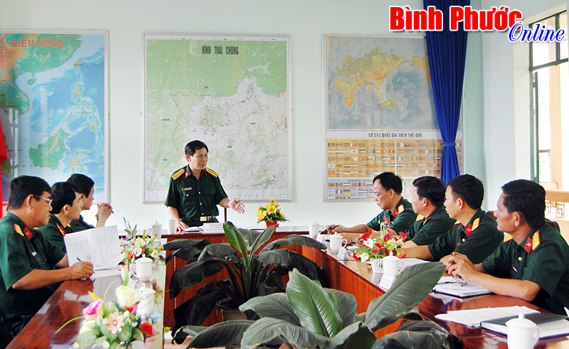 ĐẢNG BỘ QU&Acirc;N SỰ: Triển khai b&agrave;i bản, cụ thể thực hiện Nghị quyết Trung ương 4