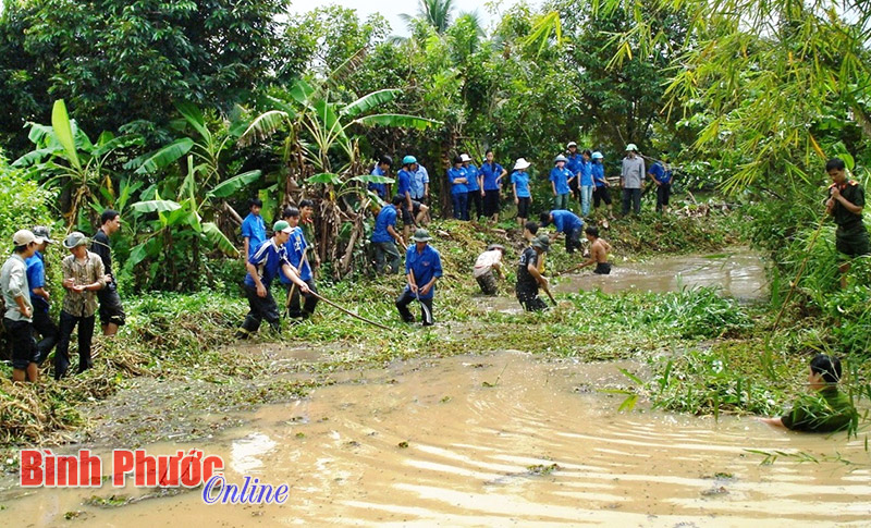 Dấu ấn thanh niên tình nguyện ở Đồng Xoài