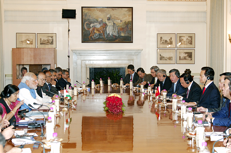 Hội đ&agrave;m cấp cao Việt Nam-Ấn Độ