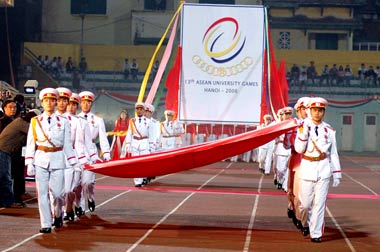 Khai mạc Đại hội Thể thao sinh viên Đông Nam Á lần thứ 17