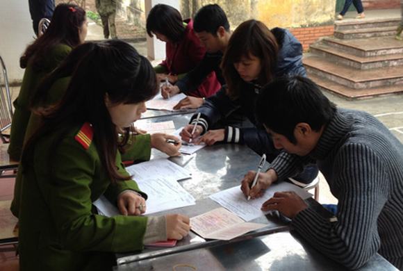 Quy định mới về thủ tục đăng ký tạm trú