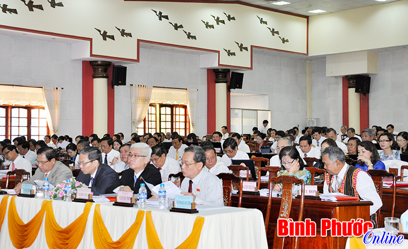 Khai mạc kỳ họp thứ 11 HĐND tỉnh kh&oacute;a VIII