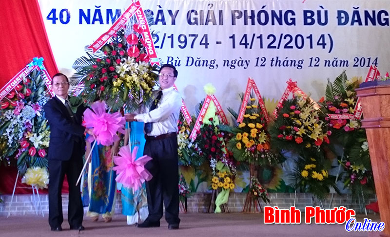 B&ugrave; Đăng kỷ niệm 40 năm ng&agrave;y giải ph&oacute;ng