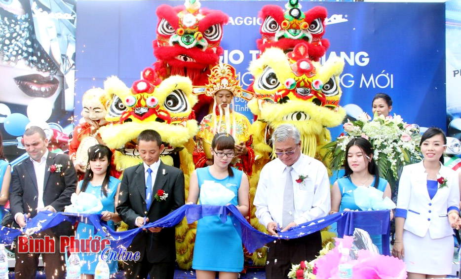 Khai trương đại lý Piaggio Bình Phước