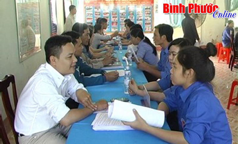 Ngày hội việc làm cho thanh niên huyện Chơn Thành