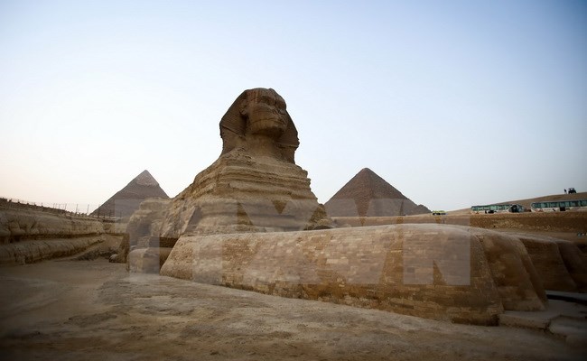 Ai Cập phát hiện tượng nhân sư bằng đá vôi niên đại 3.600 năm
