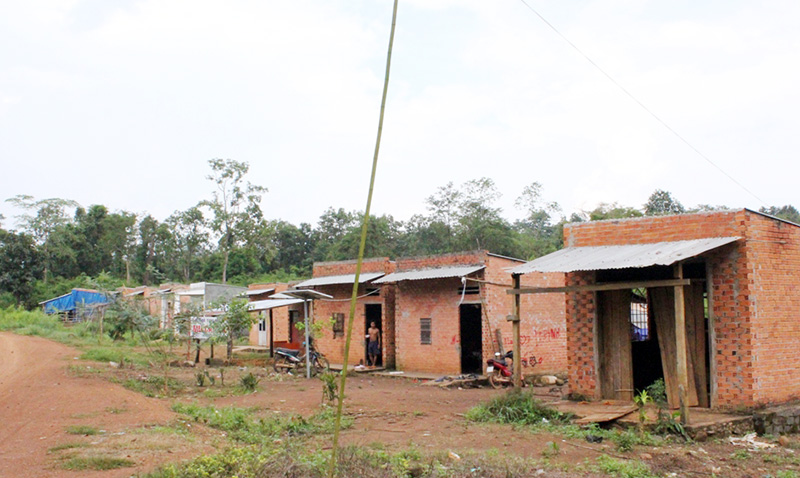 Lộc Ninh khó hoàn thành 2 dự án định canh, định cư do thiếu vốn