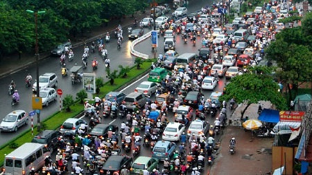 Phí sử dụng đường bộ đối với xe máy