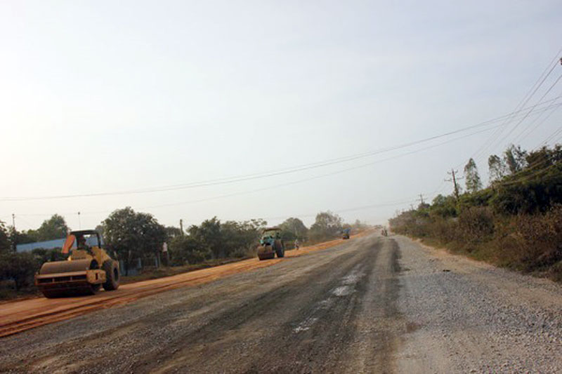 Giải phóng mặt bằng QL13 để hoàn thành dự án trong mùa khô tới
