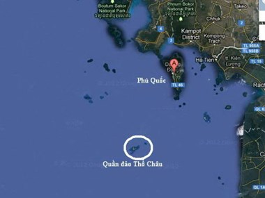 Một tàu thu mua hải sản bị mất tích trên vùng biển Kiên Giang