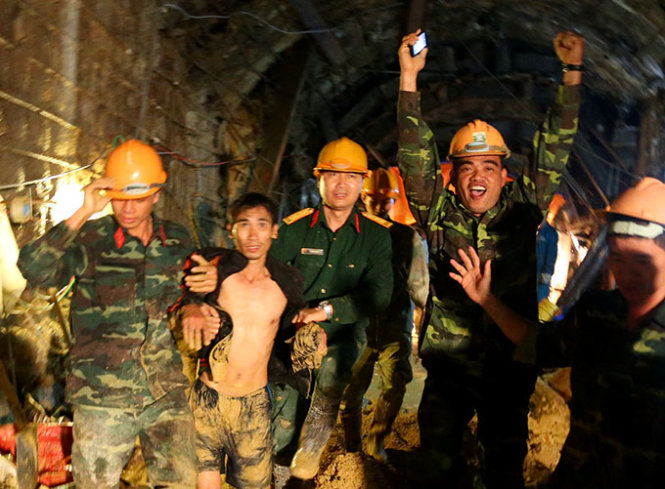 82 giờ sinh tử của nạn nhân sập hầm thủy điện