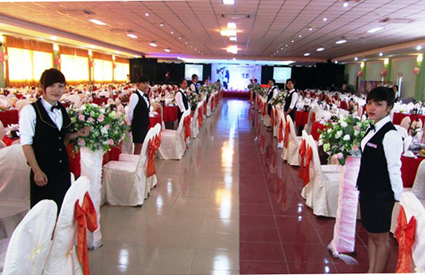 50 nhân viên khách sạn, nhà nghỉ tập huấn lễ tân