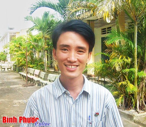 Thầy Nguyễn Văn Diễn: Tận tâm vì học sinh