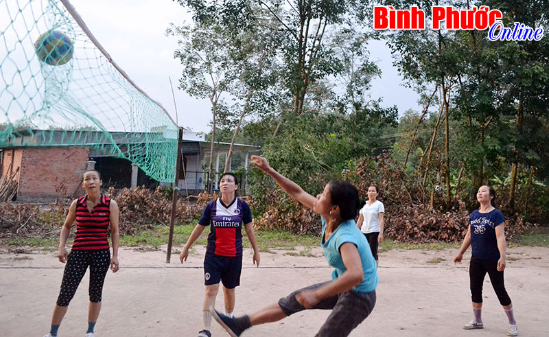 Sôi nổi hoạt động thể dục - thể thao ở Nha Bích