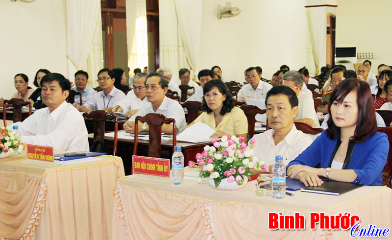 Tỉnh ủy tập huấn c&ocirc;ng t&aacute;c nội ch&iacute;nh, ph&ograve;ng chống tham nhũng