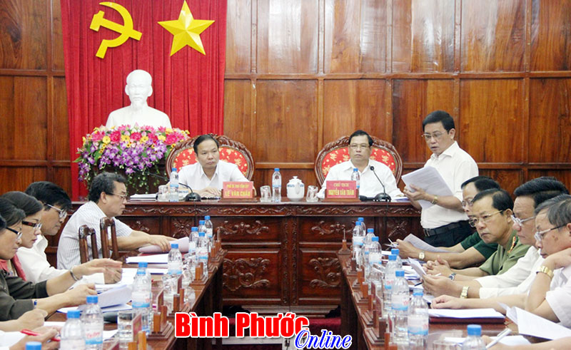 Triển khai kế hoạch x&acirc;y dựng văn kiện Đại hội Đảng bộ tỉnh kh&oacute;a X