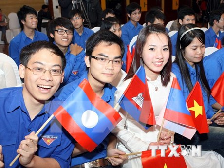 Khai mạc Hội nghị hợp tác thanh niên Việt Nam-Lào-Campuchia 2014