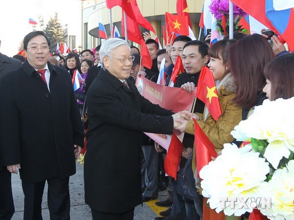 Quan hệ Đối t&aacute;c chiến lược Việt Nam - Nga ng&agrave;y c&agrave;ng hiệu quả